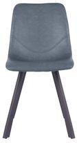 4 x Ryan Vintage Blue PU Dining Chair