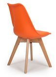 Urban Dining Chair - Set of 4 - Orange