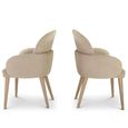 Abbie Dining Armchair - Fabric - Variation Available