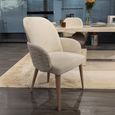 Abbie Dining Armchair - Two Tone Fabric - Variation Available