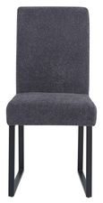 Bronx Dark Grey Fabric Dining Chair