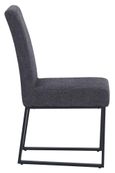 Bronx Dark Grey Fabric Dining Chair