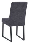 Bronx Dark Grey Fabric Dining Chair