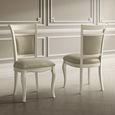 Giotto Dining Chair - Vilma Fabric - Bianco Antico