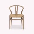 Chilthorne Wishbone Dining Chair Set of 2 Lime Wash