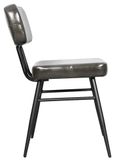 Clearance - Louise Bottle Green Leather Dining Chair - Brand New Item