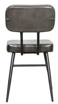 Clearance - Louise Bottle Green Leather Dining Chair - Brand New Item