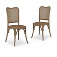 Fairlight Rattan Dining Chair Set of 2 Natural