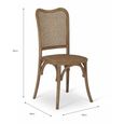 Fairlight Rattan Dining Chair Set of 2 Natural