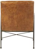 Hoxton Dining Chair - Light Brown Leather