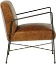 Hoxton Dining Chair - Light Brown Leather