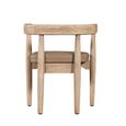 Arena Dining Chair - Natural Acacia Wood - Curved