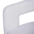 Fully Upholstered Dining Armchair - Ivory