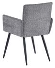 Monza Grey Fabric Dining Armchair