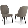 Tessa Dining Chair - Nabuk Fabric - Variation Available