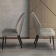 Tessa Dining Chair - Nabuk Fabric - Variation Available