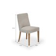 Wraysbury Dining Chair Set of 2 Grey