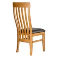Somer Extending Dining Set - 4-6 Seater - 120cm-153cm - Oak - 4 Toulouse Slatted Back Dining Chair