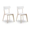 Casa Dining Set - 90cm - 4 Seater - Square - 4 Chairs - White