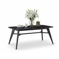 Carrington Dining Set - 6 Seater - 180cm - Black Oak