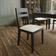 Barwick Dining Set - 180cm - 6 Seater - Charcoal - 6 Chairs