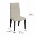 Lorea Dining Set - 6 Seater - 180cm - White Marble - Venezia Dining Chairs - Cream Leather - High Back