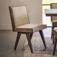 Sorrento Dining Set - 8 Seater - 205cm - Chevron - 5 Chairs and 1 Bench - Elm Wood