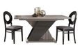 Bagni Extending Dining Set with 4 Oval Back Dining Chair