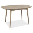 Dansk Scandi Oak Dining Table Set - Ilva Scandi Oak Spindle Chairs