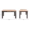 Oakham Scandi Oak Extending Dining Table Set - 4-6 Seater - 152cm-192cm - 4 Eriksen Grey Velvet Chairs
