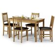 Coxmoor Dining Set - 118cm - 4 Seater - 4 Chairs - Oak