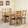 Dorset Dining Set - 4-6 Seater - 120cm-153cm - Extending - Oak - Variation Available