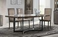 Armonia Dining Set - 8 Seater - 200cm - Silver Birch - with Roma Fabric Chair