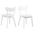 Roxby Round Dining Set - 4 Seater - 105cm - White