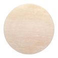 Renaissance Dining Table - 130cm - 4 Seater - Round - Pedestal - Beige - Travertine