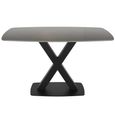 Vernal Dining Table - 4 Seater - 130cm - Grey Sintered Stone