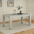 Amsterdam Extending Dining Table - 6-8 Seater - 160cm-210cm - Grey Washed Oak