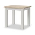 Modern Bistro Dining Table - 2 Seater - 80cm - Grey Painted