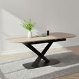 Morella Extending Oval Dining Table - 6-8 Seater - 160cm-240cm - Ceramic
