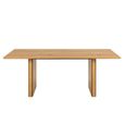Colima Round Dining Table - 8 Seater - 210cm - Fluted Oak