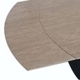 Morella Extending Oval Dining Table - 6-8 Seater - 160cm-240cm - Ceramic