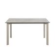 Palermo Dining Table - 6 Seater - 160cm - Grey Ceramic
