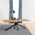 Heaven Dining Table - 8 Seater - 220cm - Oak - with Star Legs