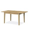Bath Butterfly Extending Dining Table - 120cm-160cm - 4-6 Seater - Oak