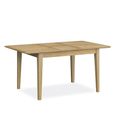 Bath Butterfly Extending Dining Table - 120cm-160cm - 4-6 Seater - Oak