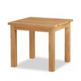 Salisbury Lite Oak - Flip Top Square Dining Table - 2-6 Seater - 85cm-170cm