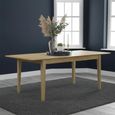 Bath Butterfly Extending Dining Table - 150cm-200cm - 6-8 Seater - Oak