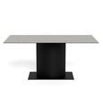 Marbella Dining Table - 8 Seater - Pedestal - 200cm - Grey Ceramic