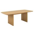 Christo Dining Table - 8 Seater - Fluted - 220cm - Oak