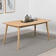 Nagano Dining Table - 6 Seater - 150cm - Oak
